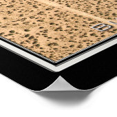 Poster Butterfield Trail Golf Course Texas Satellite Map (Coin)