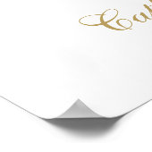 Poster Butterflies Photo Funeral Celebration Of Life Sign (Coin)