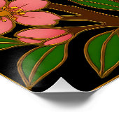 Poster Butterfly Cherry Blossom Moon (Coin)