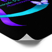 Poster Butterfly I'm A Survivor Suicide Prevention Award (Coin)