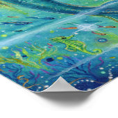 Poster Butterfly Mermaid en paix intérieure par Renee Lav (Coin)