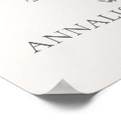 Poster Butterfly Wildflower Bridal Shower (Coin)