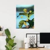 Poster Button Bush sur le fleuve Mississippi (Bureau à domicile)