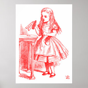 Poster Buvez-Moi (Alice)