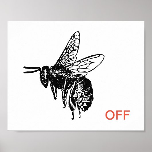 Poster Buzz désactivé (Devant)