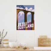 Poster By Rail Scotland (Cuisine)