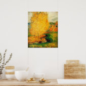 Poster By the Stream, Automne - Paul Gauguin - c1885 (Cuisine)