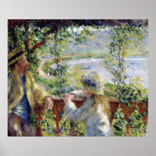 Poster By the Water - Pierre-Auguste Renoir - 1880