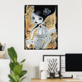 Poster Bye Bye Print (Bureau à domicile)