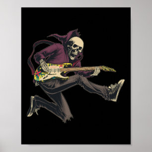 Poster Bynd Rock Et Roll Guitare S Pour Hommes Bynd Tee 1