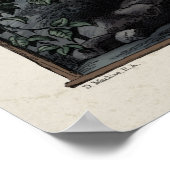 Poster Byron "She Walks in Beauty" Art victorien 18x24 (Coin)