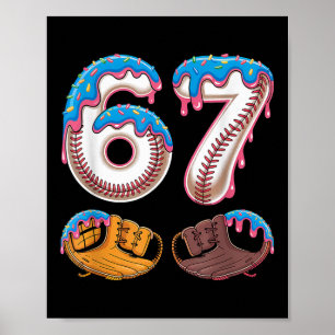 Poster Bysebyll 67 - Glace qui coule 67 Mème Drôle Joueur