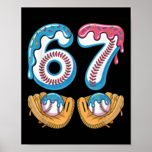 Poster Bysebyll 67 - Goutte de glace 67 Mème Drôle de Jou