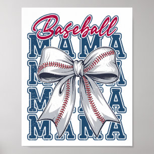 Poster Bysebyll Coquette Bow Bysebyll Mom Jour du jeu Bys