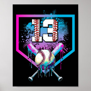 Poster Bysebyll Drip 13e anniversaire Plaque tournante ga