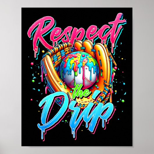 Poster Bysebyll Drip Boys Crème Glacée Drip Jeunesse Resp (Devant)