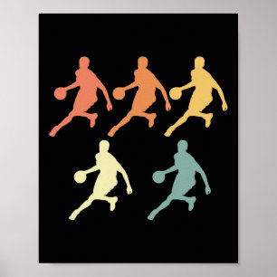 Poster Bysketbyll S Pour Enfants Hommes Slam Dunk Ados Je