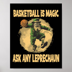 Poster Bysketll Est Ma Magie Demander À Mon Leprechaun