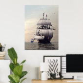 Poster C16e frégates (Bureau à domicile)