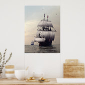 Poster C16e frégates (Cuisine)