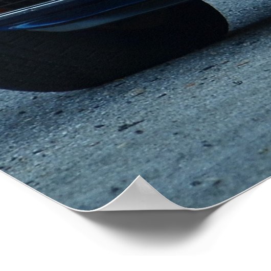 Poster C3 Corvette convertible (Coin)