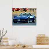 Poster C3 Corvette convertible (Cuisine)