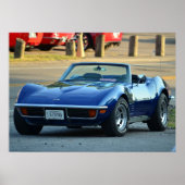 Poster C3 Corvette convertible (Devant)