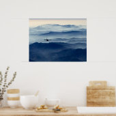 Poster C-130 au-dessus du brouillard (Cuisine)