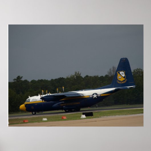 Poster C-130 de Blue Angels "Fat Albert". (Devant)