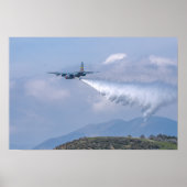 Poster C-130 Fires de combat (Devant)
