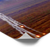 Poster C-130 Flare Diversion. (Coin)