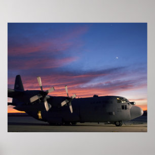 Poster C-130 Hercule