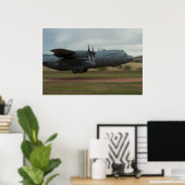 Poster C-130 Hercules (Bureau à domicile)