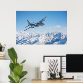 Poster C-130 Hercules (Bureau à domicile)