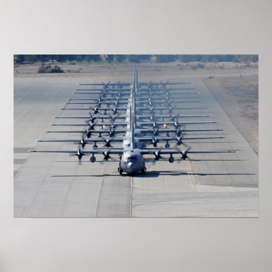Poster C-130 Hercules (Devant)