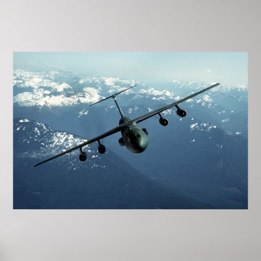 Poster C-141 Starlifter Aircraft (Devant)