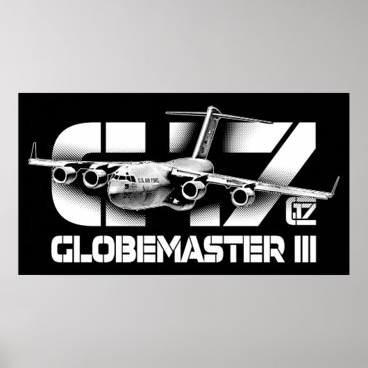Poster C-17 Globemaster III (Devant)