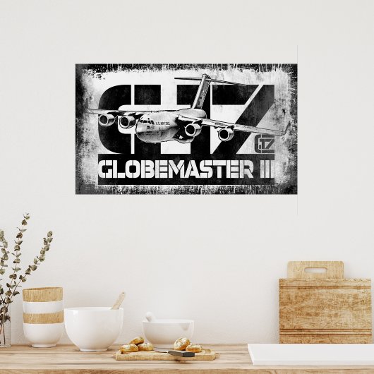 Poster C-17 Globemaster III (Cuisine)