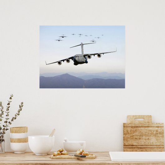 Poster C-17 Globemaster III (Cuisine)
