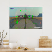 POSTER C-17 GLOBEMASTER III (Cuisine)