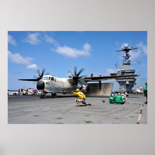 Poster C-2A Greyhound (Devant)