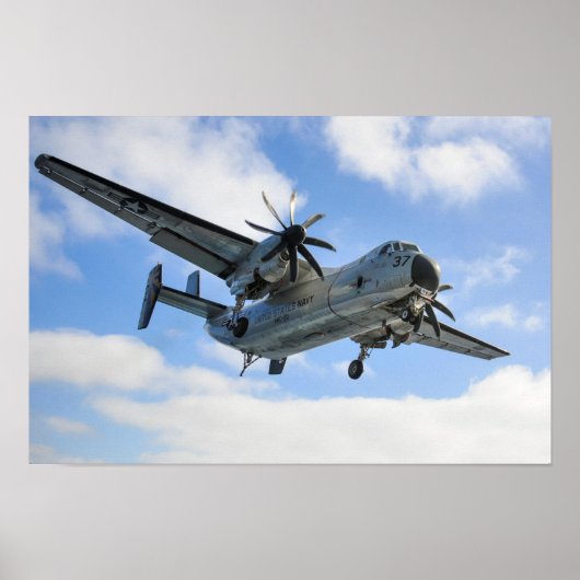 Poster C-2A Greyhound (Devant)