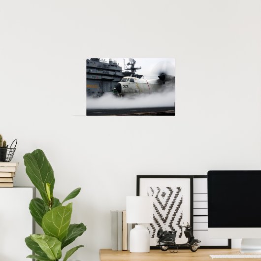 Poster C-2A Greyhound (Bureau à domicile)