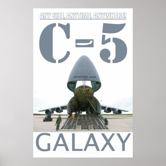 POSTER C-5 GALAXIE (Devant)