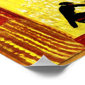 Poster C BECHSTEIN 1920 German PIANO Manufacturer Vintage (Coin)