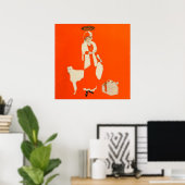 Poster C Coles Phillips « Sainte d'aujourd'hui » Fadeaway (Bureau à domicile)