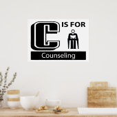 Poster C Est Pour Le Conseil (Cuisine)