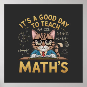 Poster C’est un bon jour pour enseigner aux enseignants q