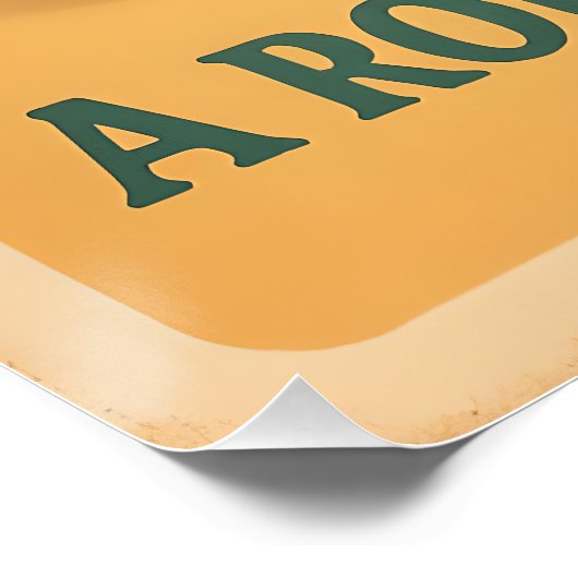 Poster C’est une bonne journée pour aimer un collie rugue (Coin)