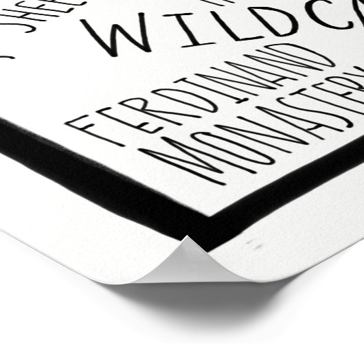 Poster C’est une chose du comté de Dubois (Coin)